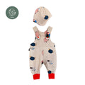 BIO Babyset Latzhose & Mütze Gürteltier