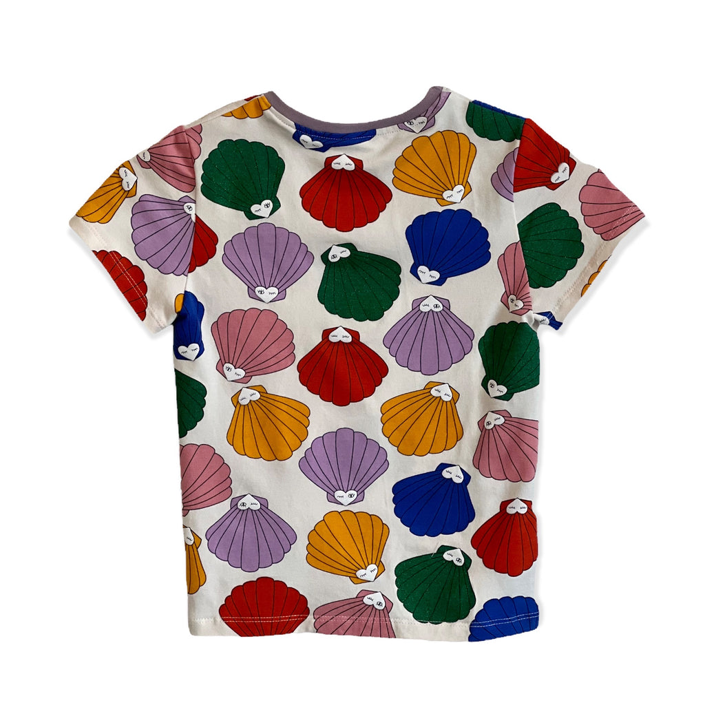 T-Shirt Muscheln bunt