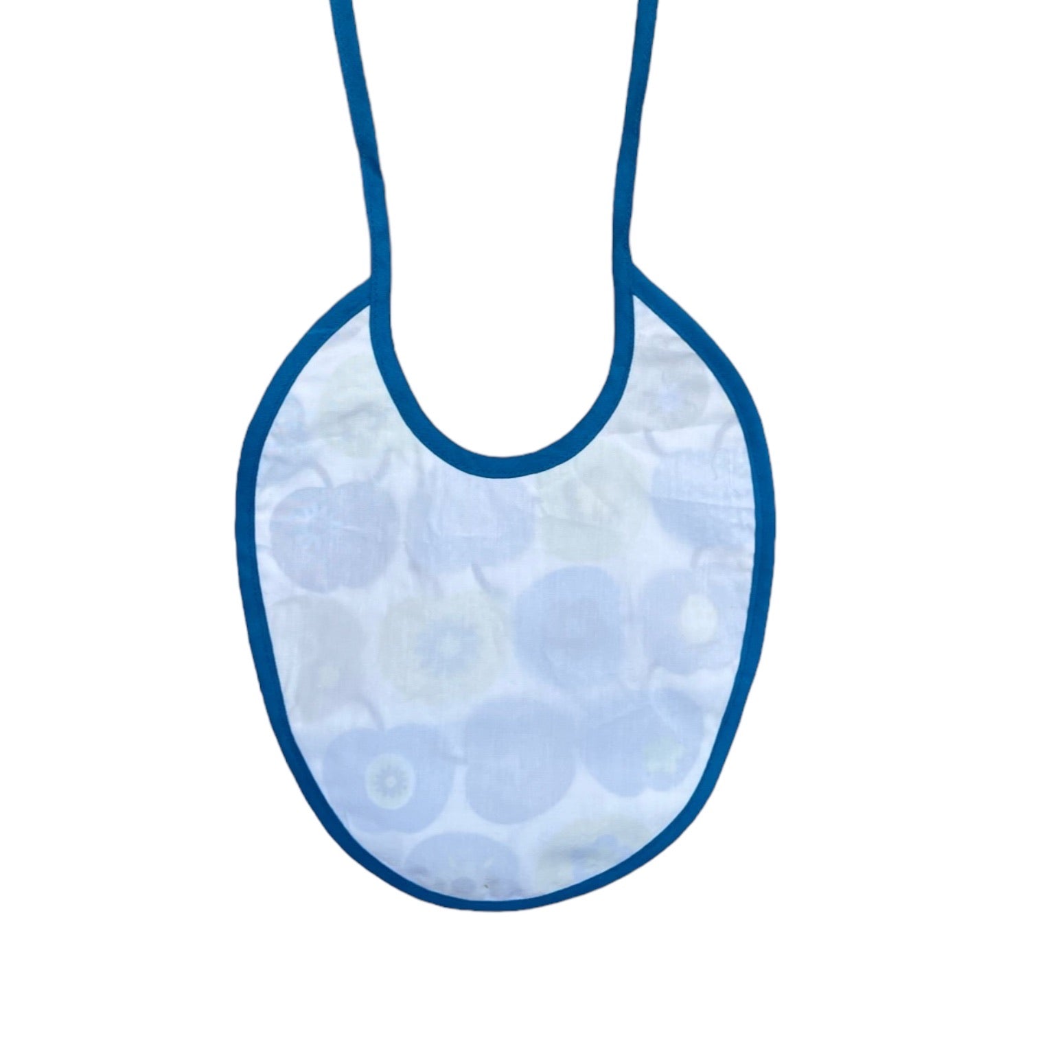 Baby Lätzli mini Äpfel blau