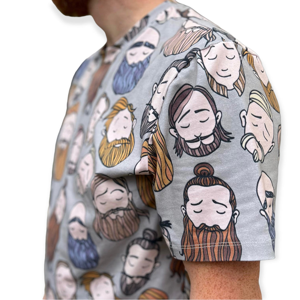 BIO Herren T-Shirt Bärte