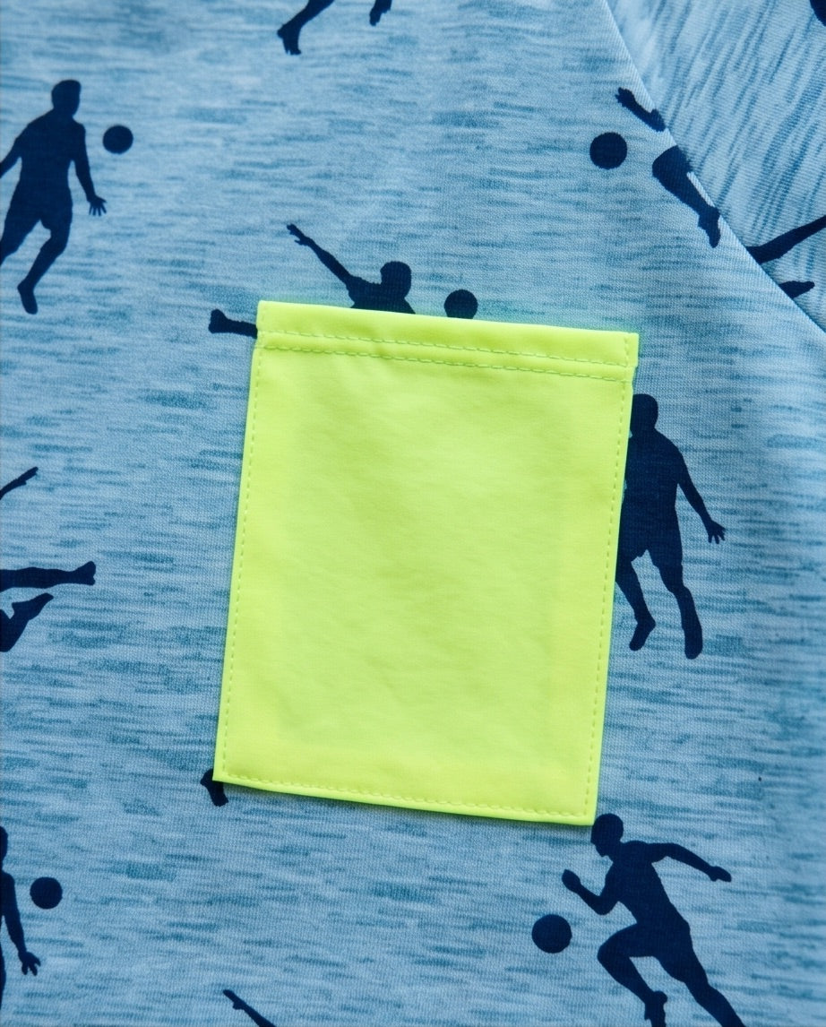 T-Shirt Fussball gelbe Karte