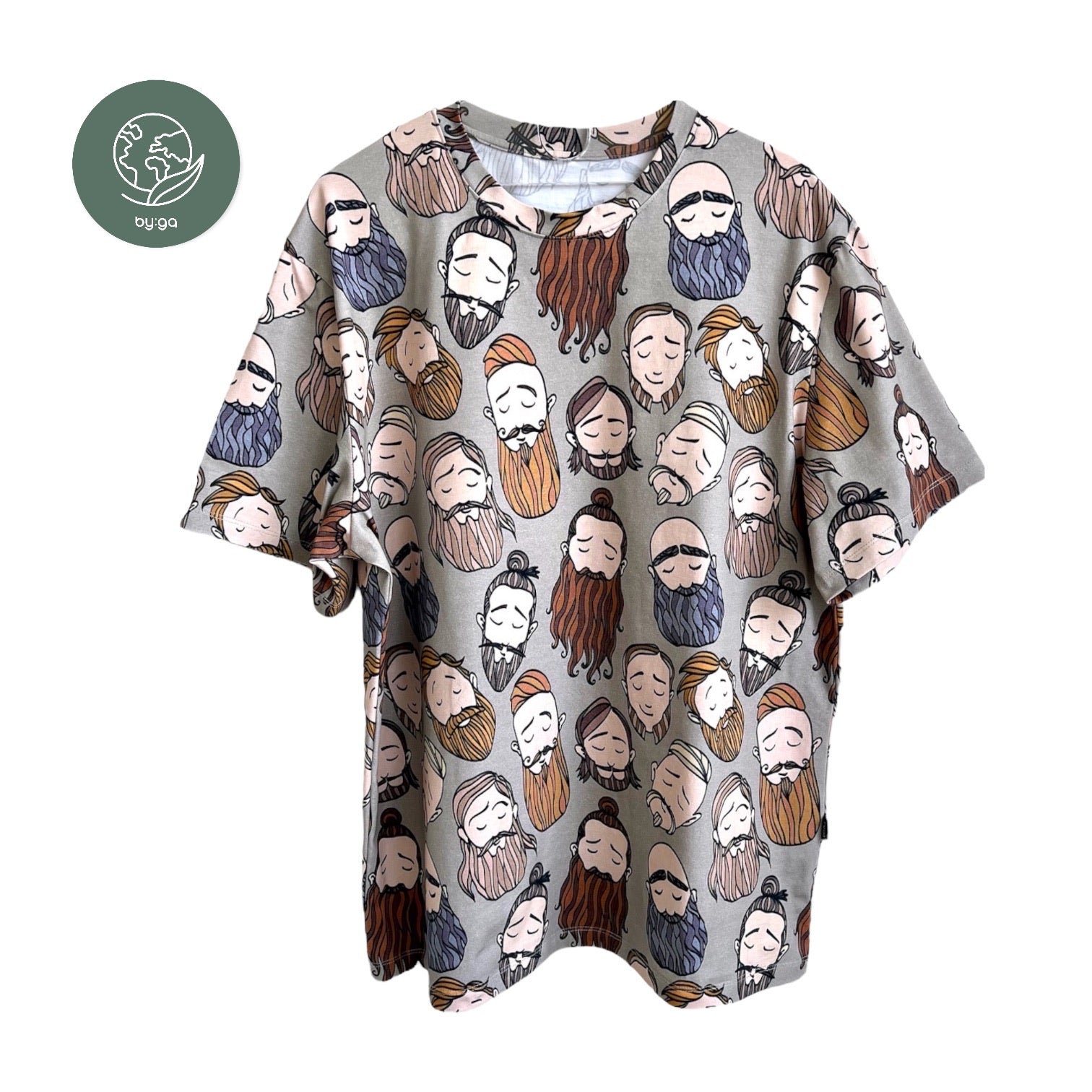 BIO Herren T-Shirt Bärte