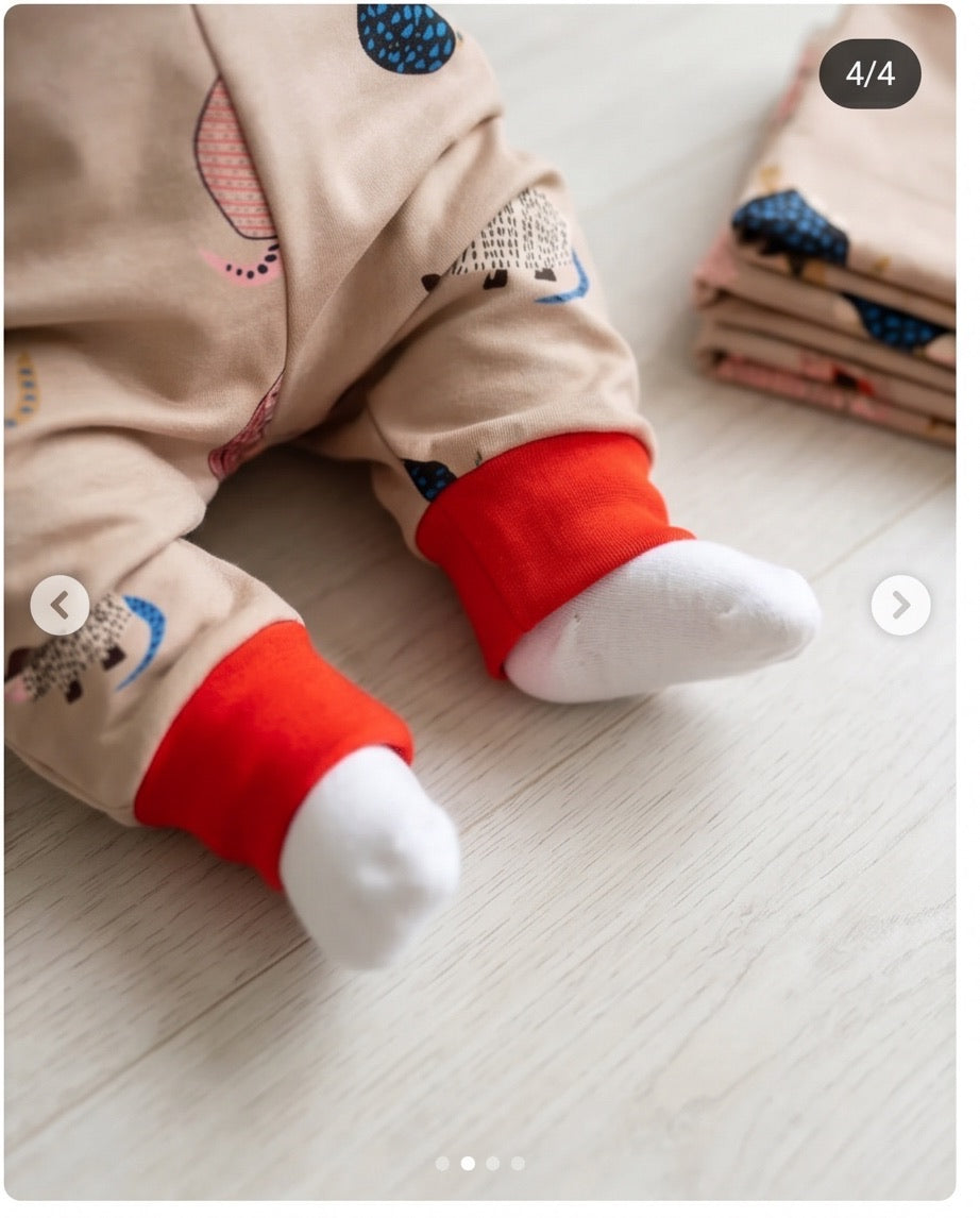 BIO Baby Latzhose Gürteltier