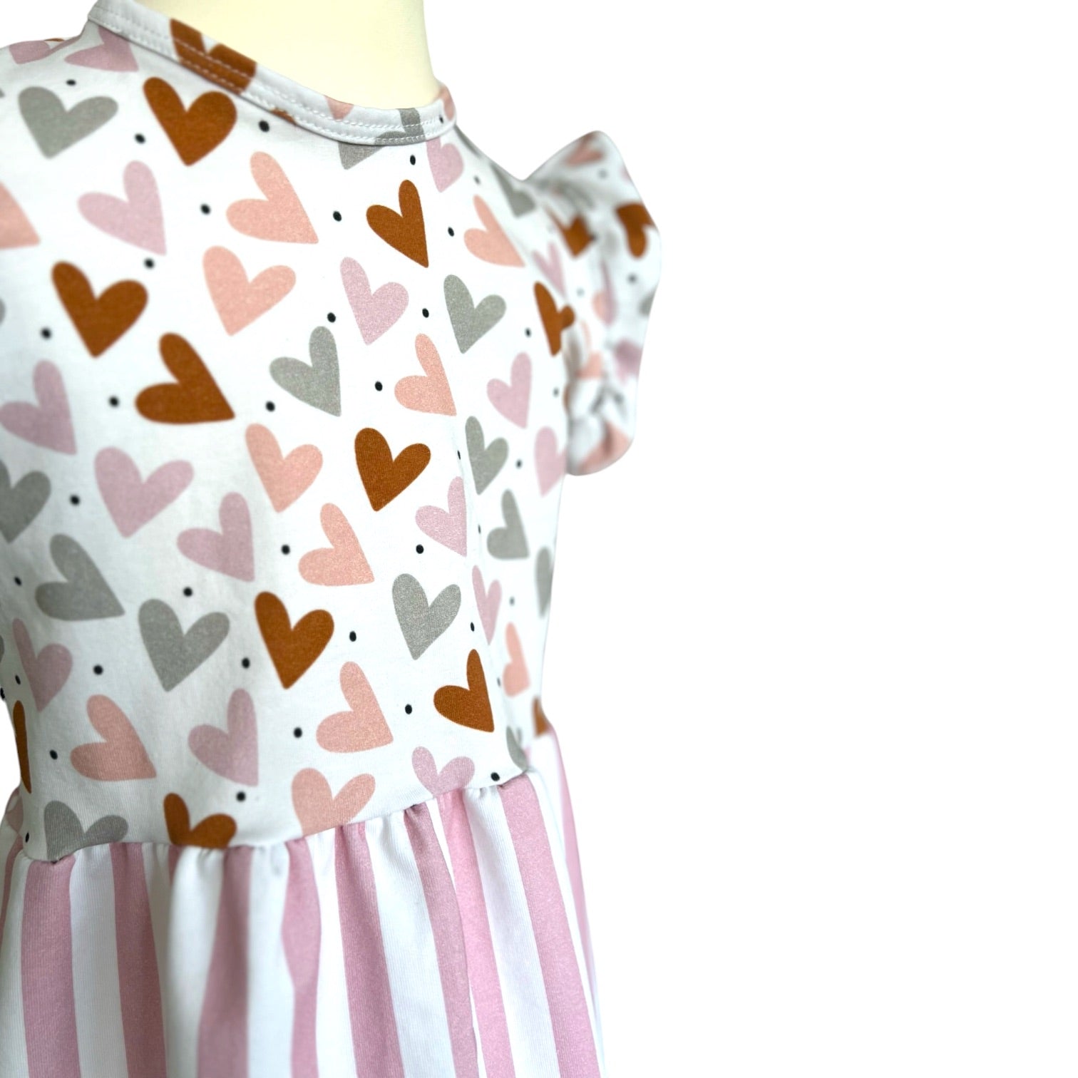 BIO Sommerkleid Herzen