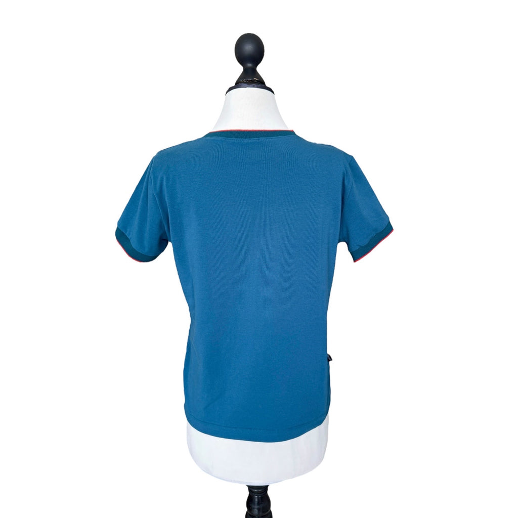 BIO Damen T-Shirt petrol