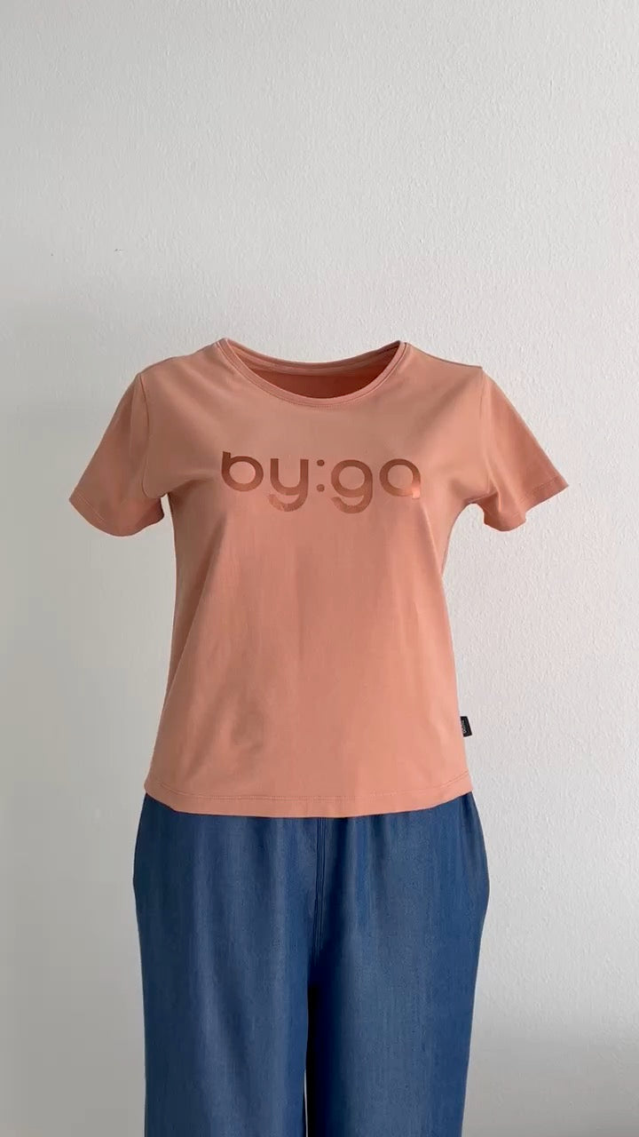 BIO by:ga T-Shirt terracotta