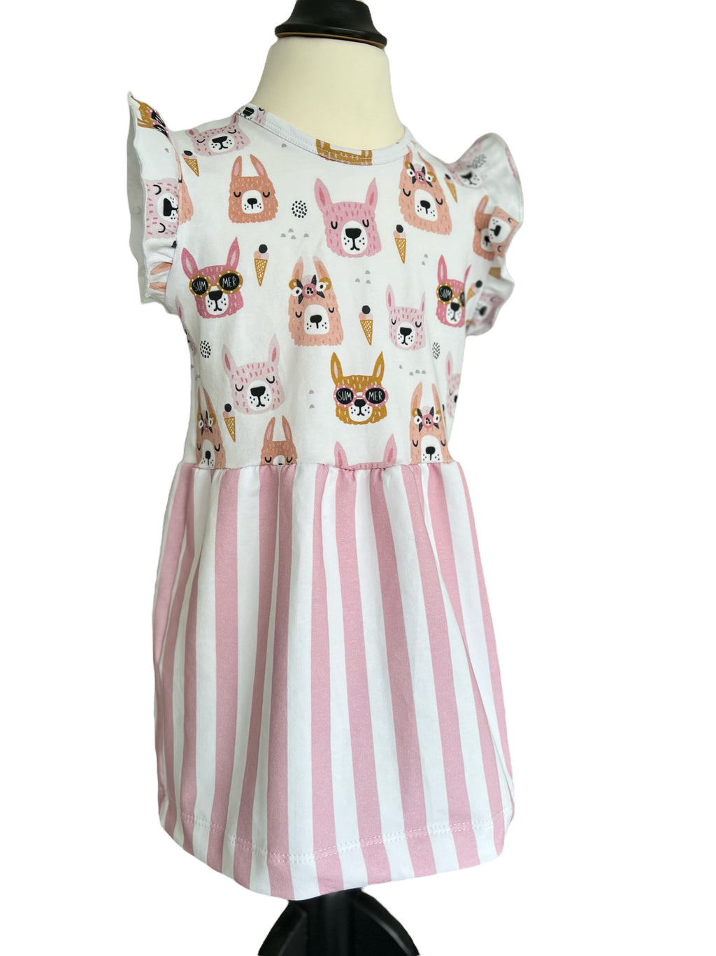 BIO Sommerkleid Alpakas