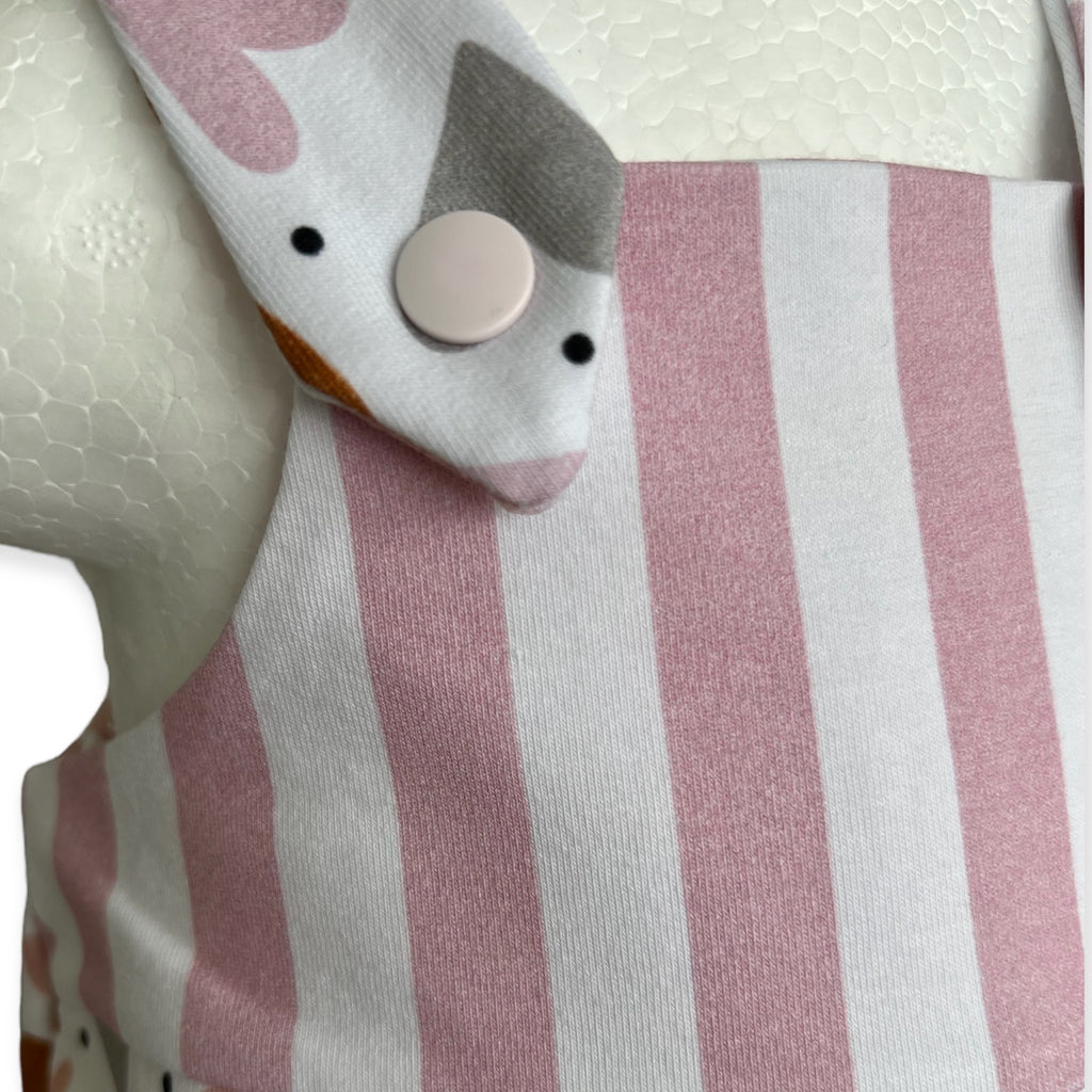 BIO Baby Latzhose Herzen