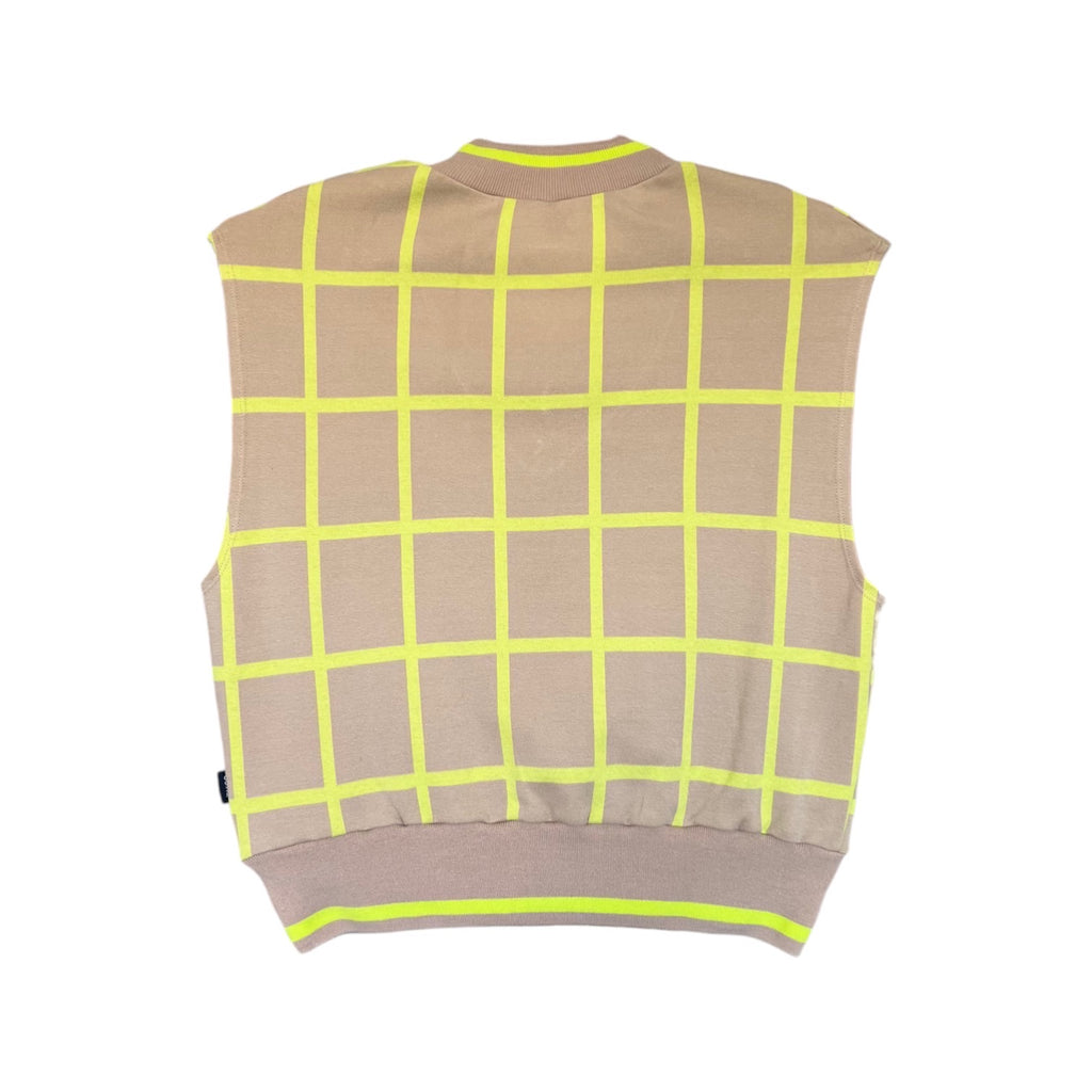 BIO Pullunder Karo limette