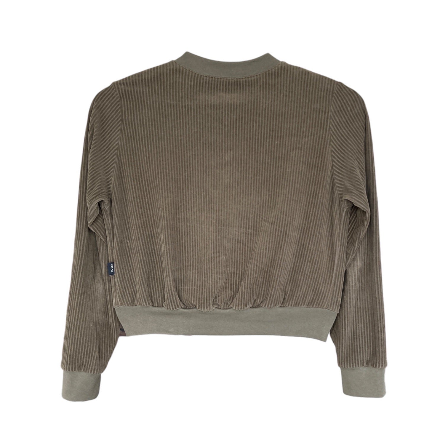 BIO Damen Blouson Cord Jersey khaki