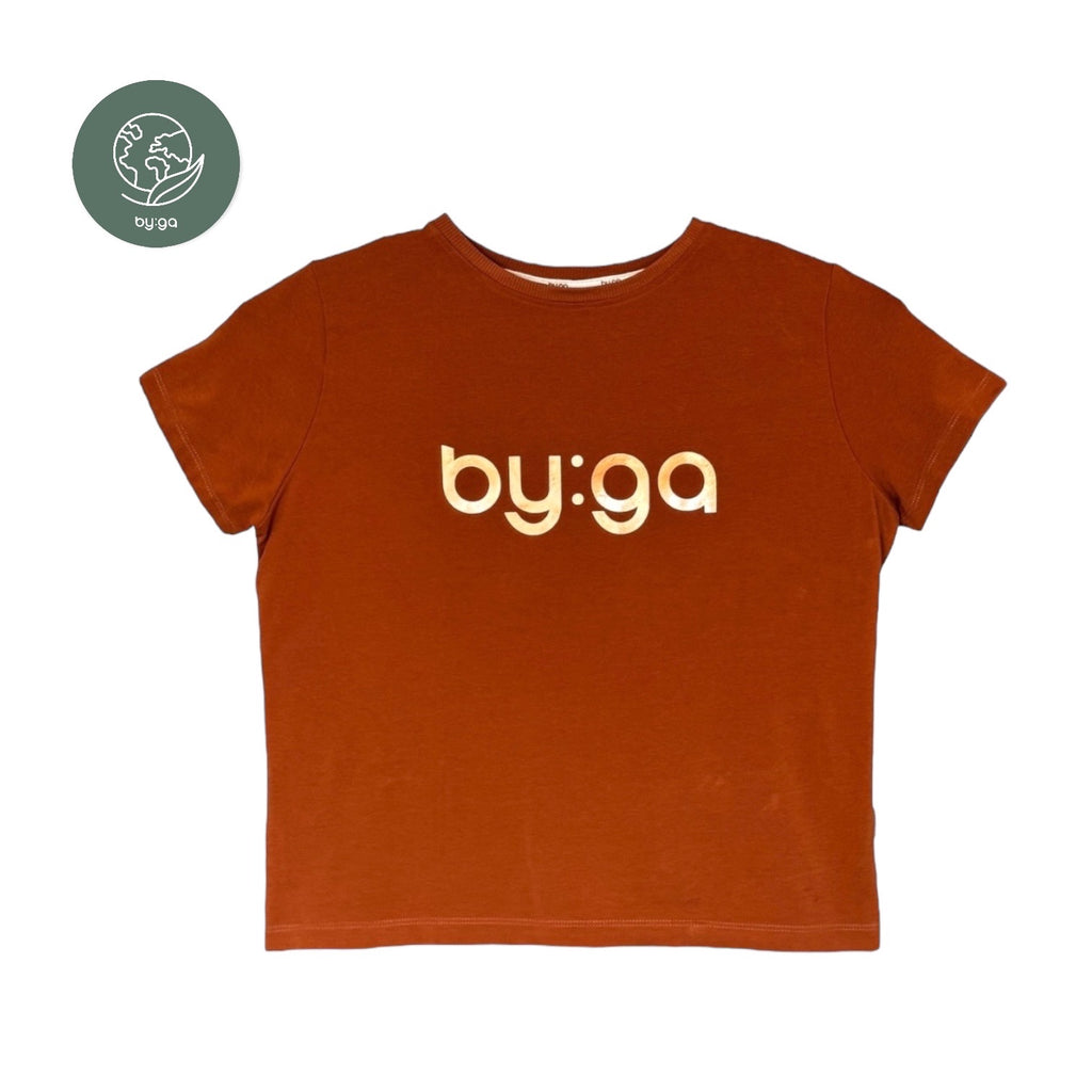 BIO by:ga T-Shirt caramel