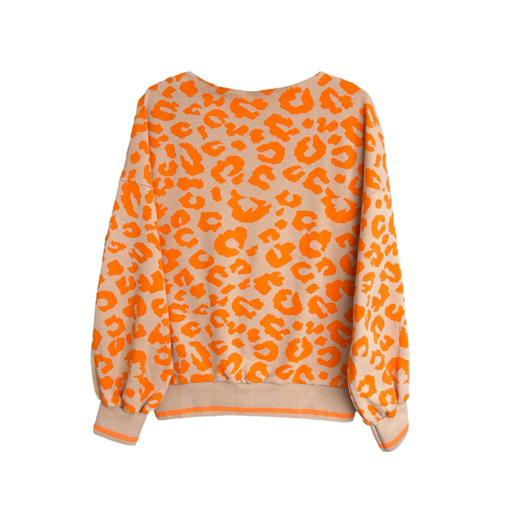BIO Pullover Leo orange
